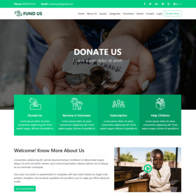 FundUs - Subscription Based Crowdfunding System