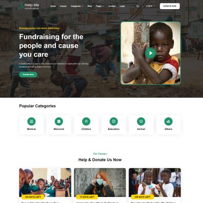 HelpMe - Single Vendor Crowdfunding Platform