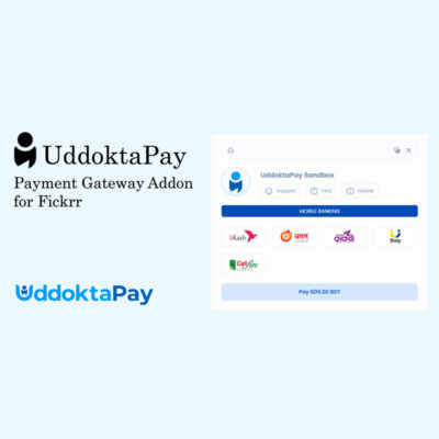 UddoktaPay Payment Gateway Addon for Fickrr